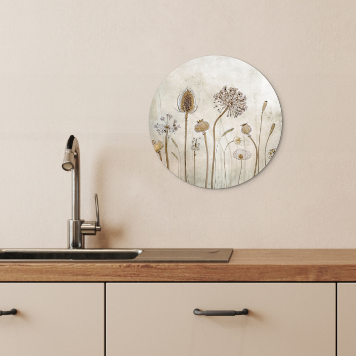 Herfstherinneringen KitchenYeah - Keuken - Wandcirkel Forex klein -sfeer3