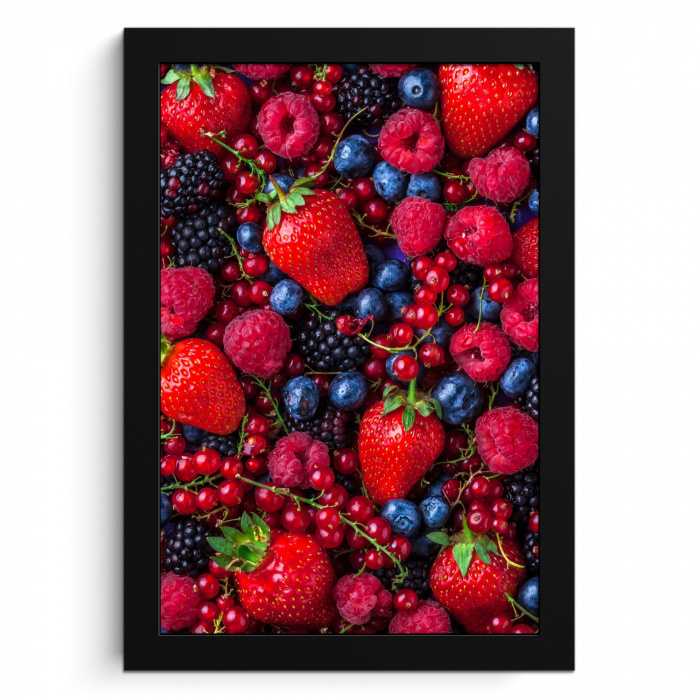 Bosbessen- en Aardbeienmelange KitchenYeah - Keuken - Fotolijst klein -3d