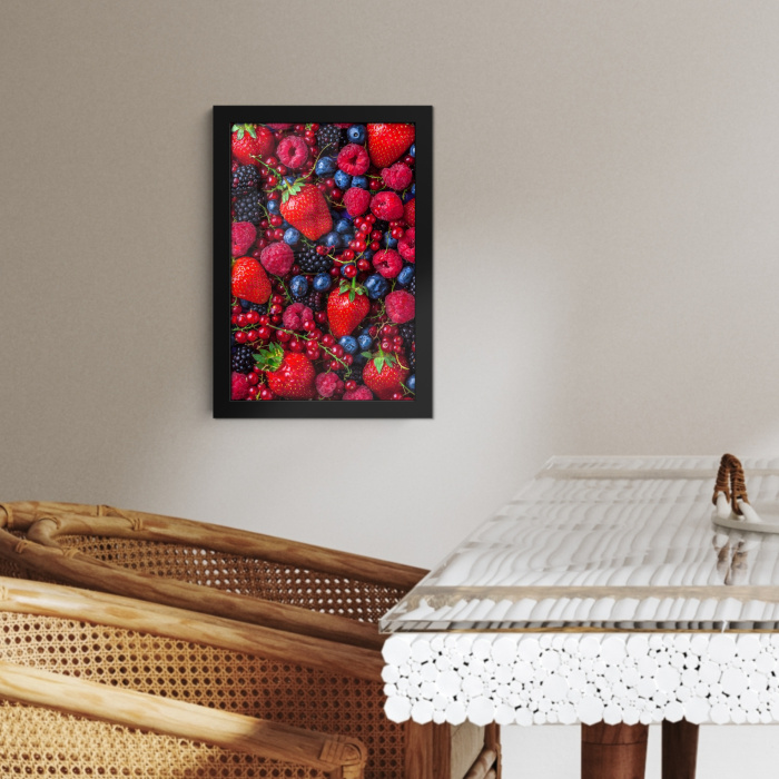 Bosbessen- en Aardbeienmelange KitchenYeah - Keuken - Fotolijst klein -sfeer3