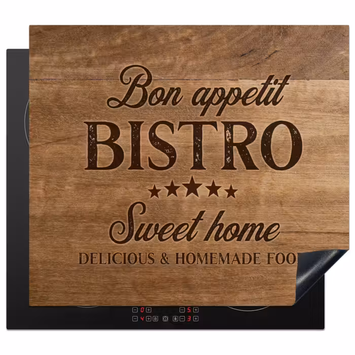 Herdabdeckplatte - Gemütliches Bistro-Erlebnis