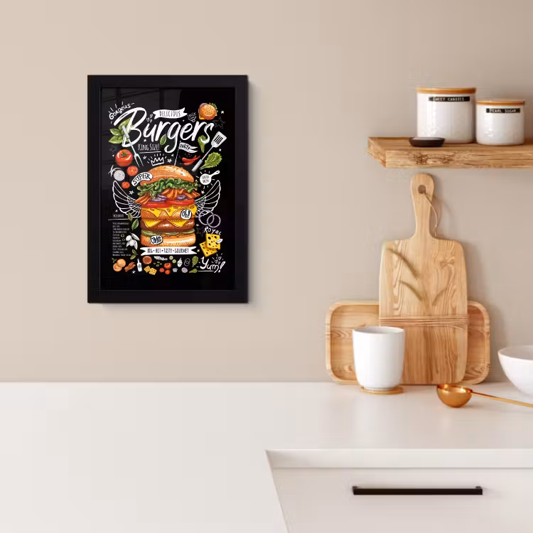 Bilder mit Rahmen - Burger-Bankett — 3