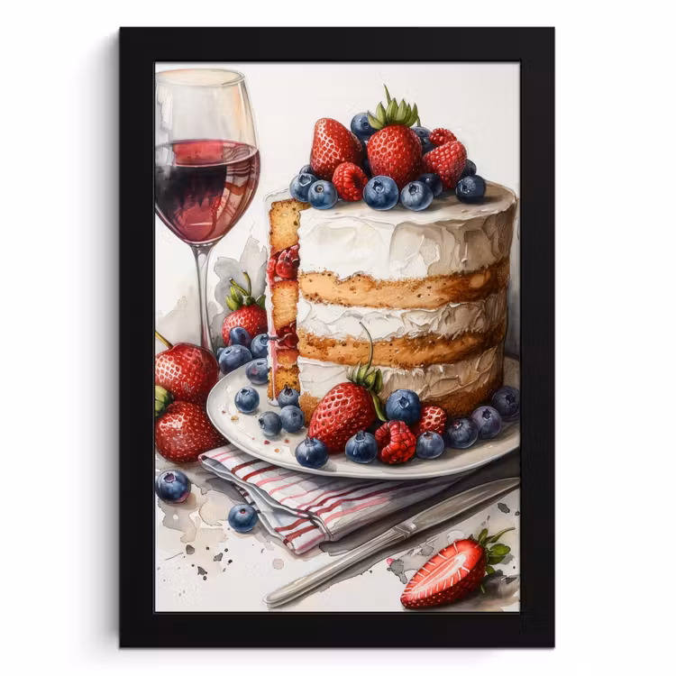 Bilder mit Rahmen - Festlicher Gourmet — 1