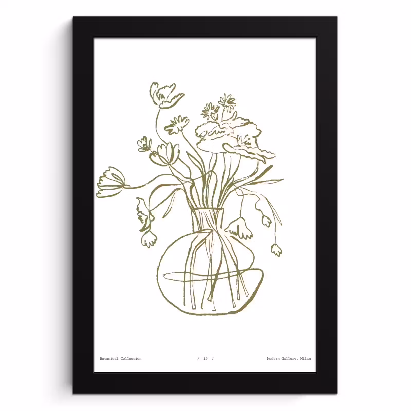 Bilder mit Rahmen - Einfache Flora — 1