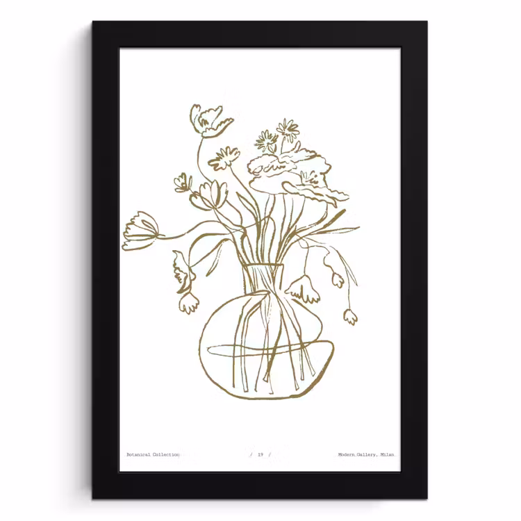 Bilder mit Rahmen - Einfache Flora — 1