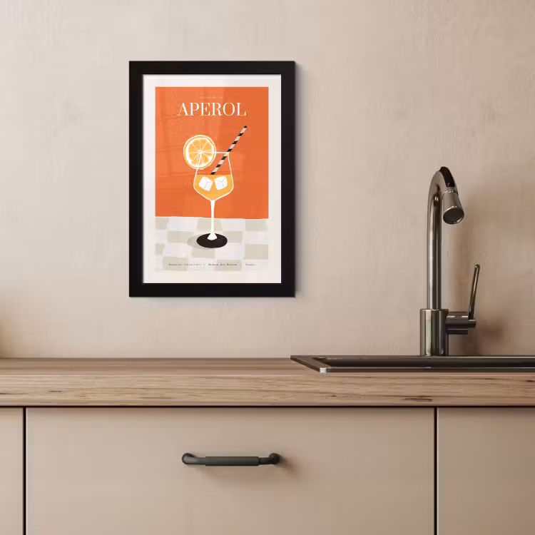 Bilder mit Rahmen - Moderne Cocktail-Kunst — 4