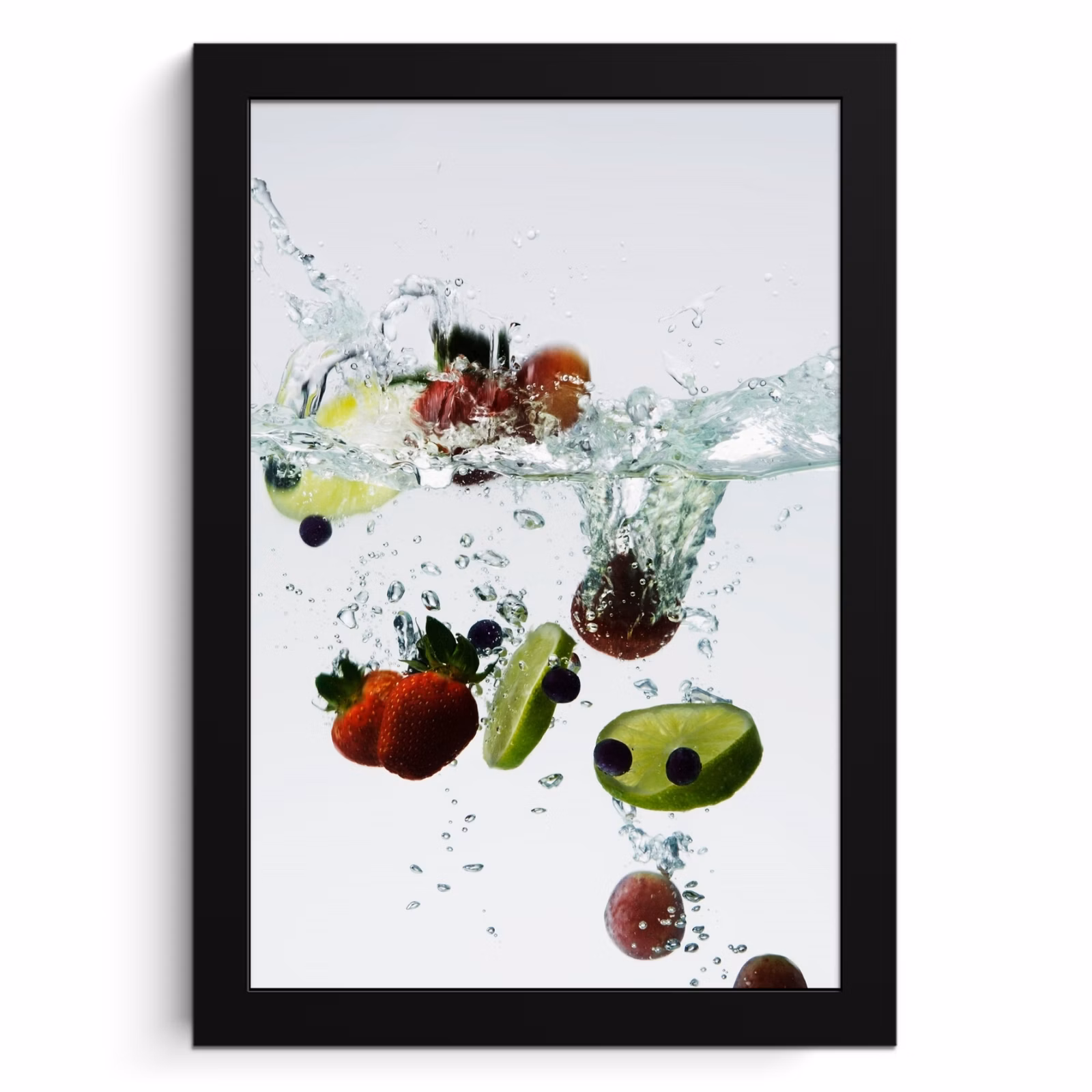 Bilder mit Rahmen - Fruchtsinfonie in Wasser — 1