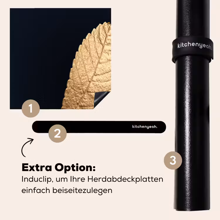 Herdabdeckplatte - Eleganz in Gold — 8
