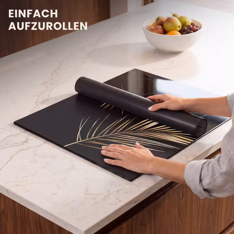 Herdabdeckplatte - Goldene Eleganz der Tropen — 7