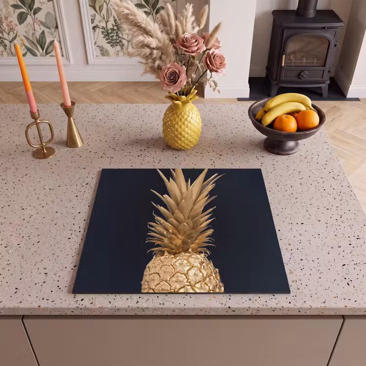 Herdabdeckplatte - Goldene Tropenfrucht — 3