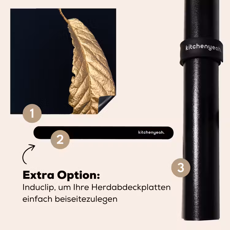 Herdabdeckplatte - Goldgeflüster — 8