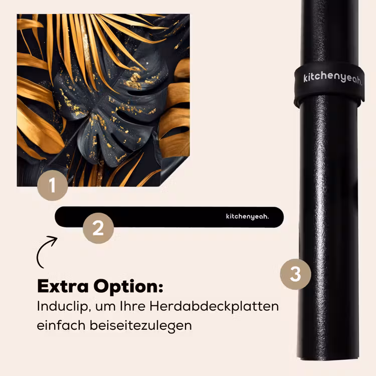 Herdabdeckplatte - Tropischer Glanz — 8