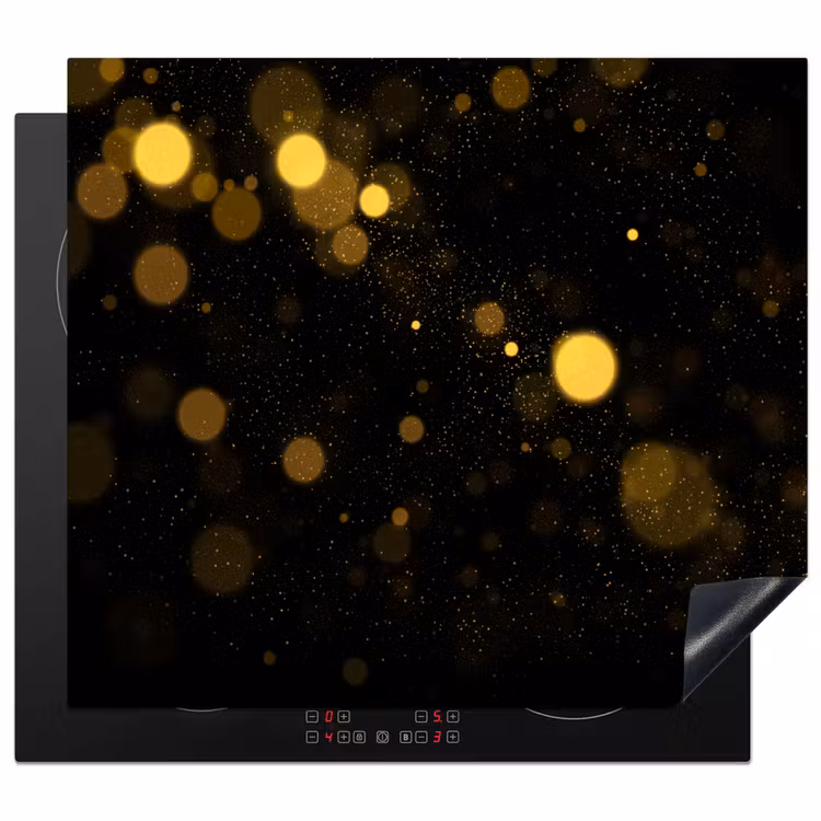 Herdabdeckplatte - Goldstaub und Kosmos — 1