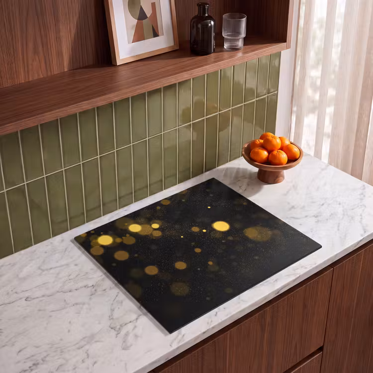Herdabdeckplatte - Goldstaub und Kosmos — 4