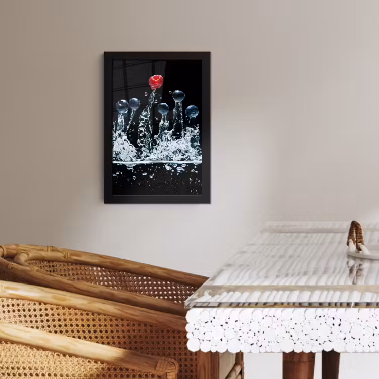 Bilder mit Rahmen - Beeren-Splash-Symphonie — 2