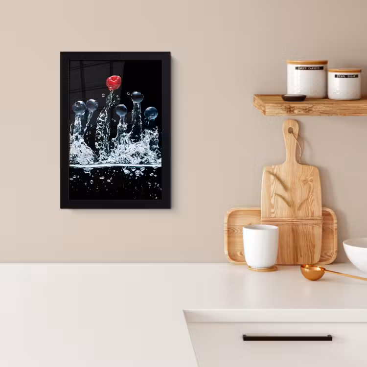 Bilder mit Rahmen - Beeren-Splash-Symphonie — 3
