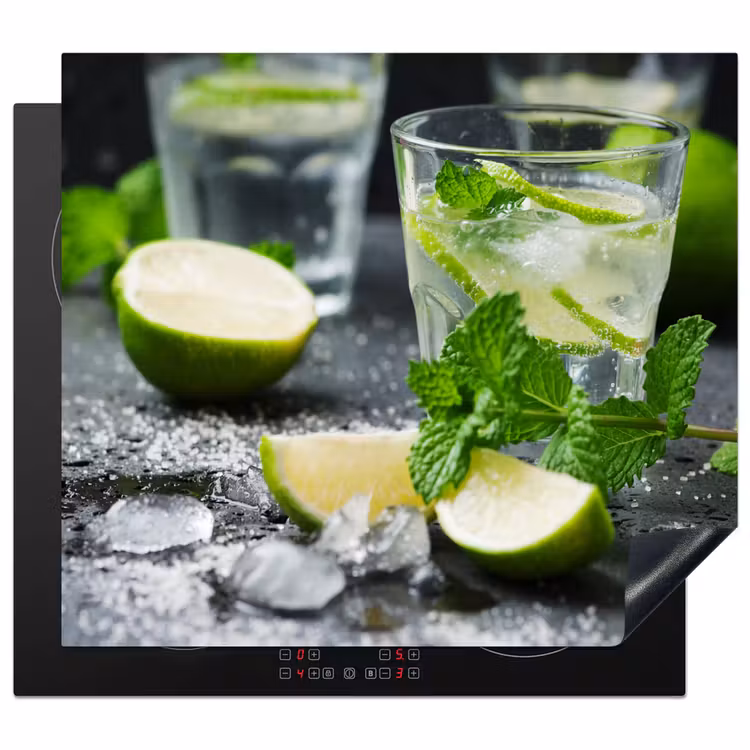 Herdabdeckplatte - Frische im Glas — 1