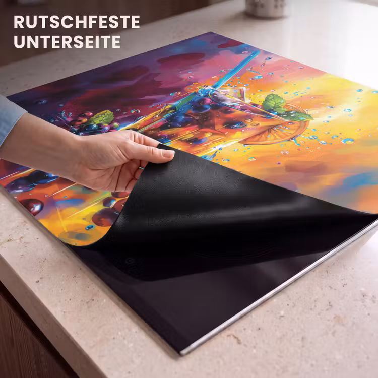 Herdabdeckplatte - Explosion von Früchten und Farben — 6
