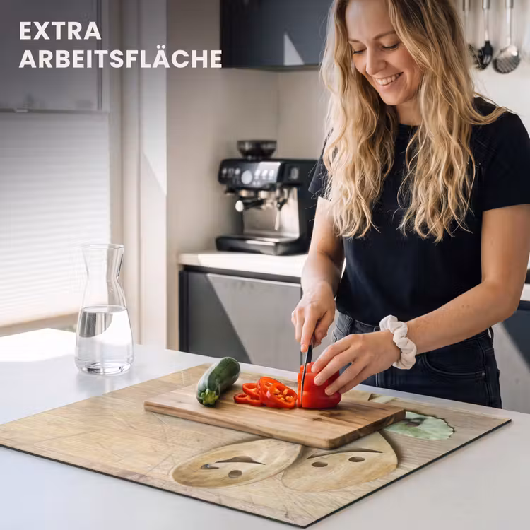 Herdabdeckplatte - Das Glück in der Küche — 5