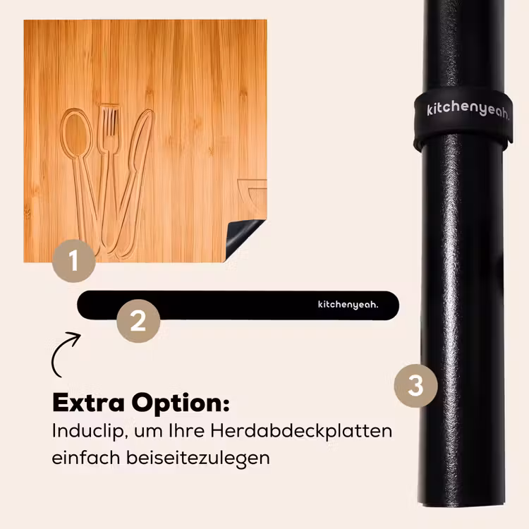 Herdabdeckplatte - Kulinarische Silhouetten — 8