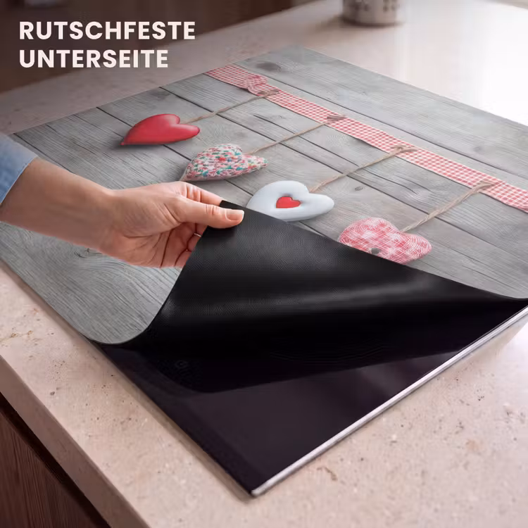 Herdabdeckplatte - Liebeslied auf Holz — 6