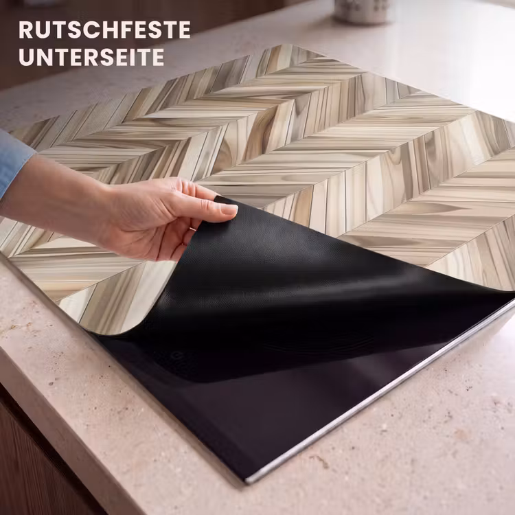 Herdabdeckplatte - Sunburst in Holz — 6