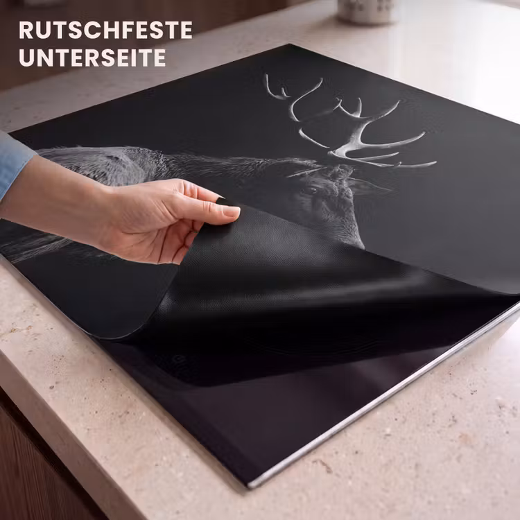 Herdabdeckplatte - Silhouette der Wildnis — 6