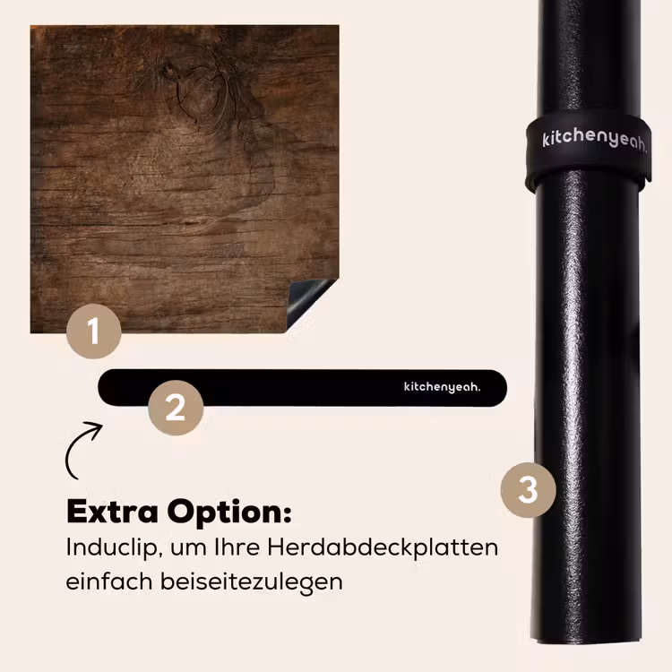 Herdabdeckplatte - Antikes Scheunenholz — 8
