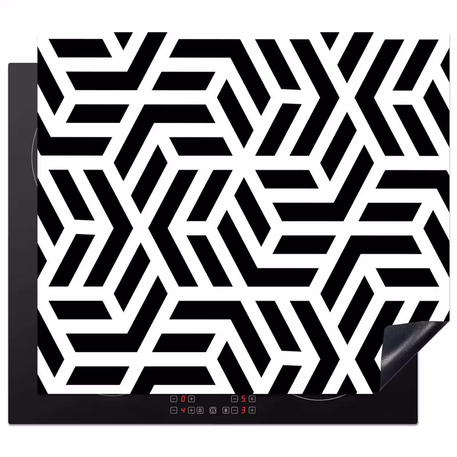 Herdabdeckplatte - Geometrisches Labyrinth — 1