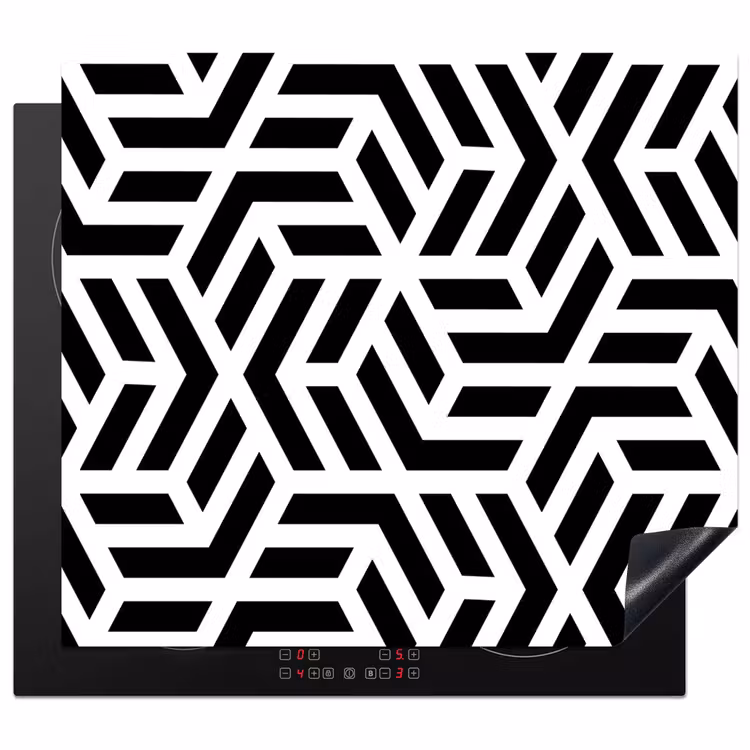 Herdabdeckplatte - Geometrisches Labyrinth — 1