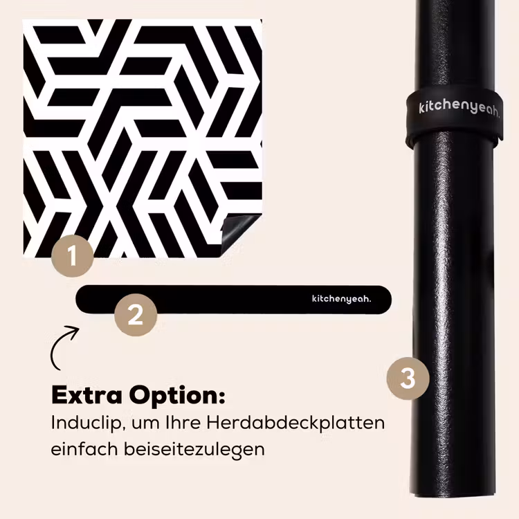 Herdabdeckplatte - Geometrisches Labyrinth — 8