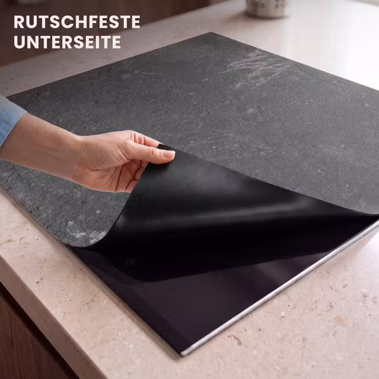 Herdabdeckplatte - Geschichtete Steinoberfläche — 6