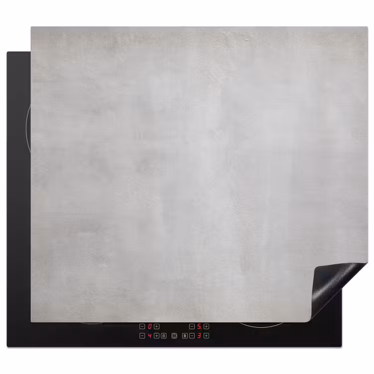 Herdabdeckplatte - Subtile Beton Textur — 1