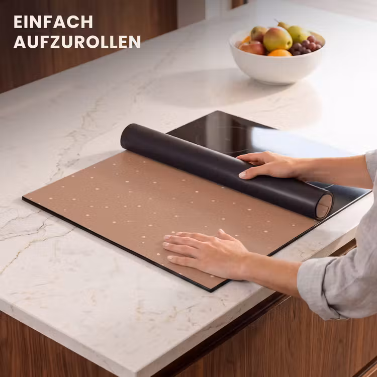 Herdabdeckplatte - Sternenstaub auf Terrakotta — 7