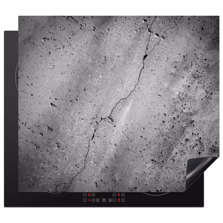 Herdabdeckplatte - Monochrome Textur — 1