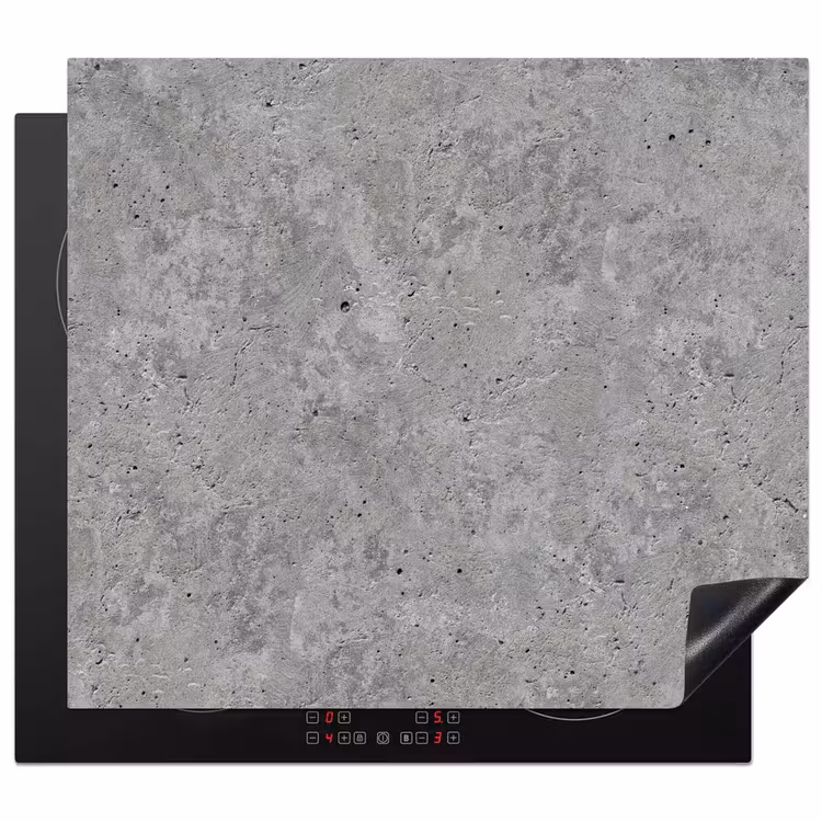 Herdabdeckplatte - Verwitterter Beton — 1