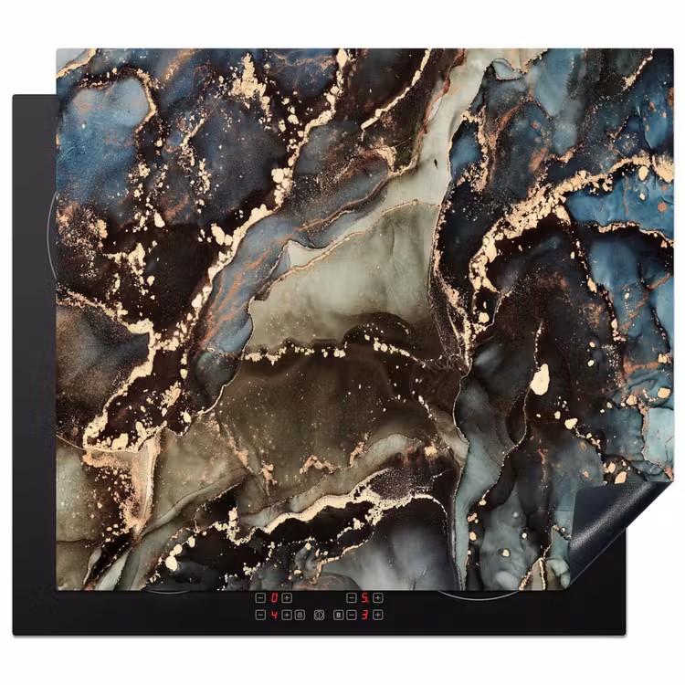 Herdabdeckplatte - Geologisches Marmorwunder — 1