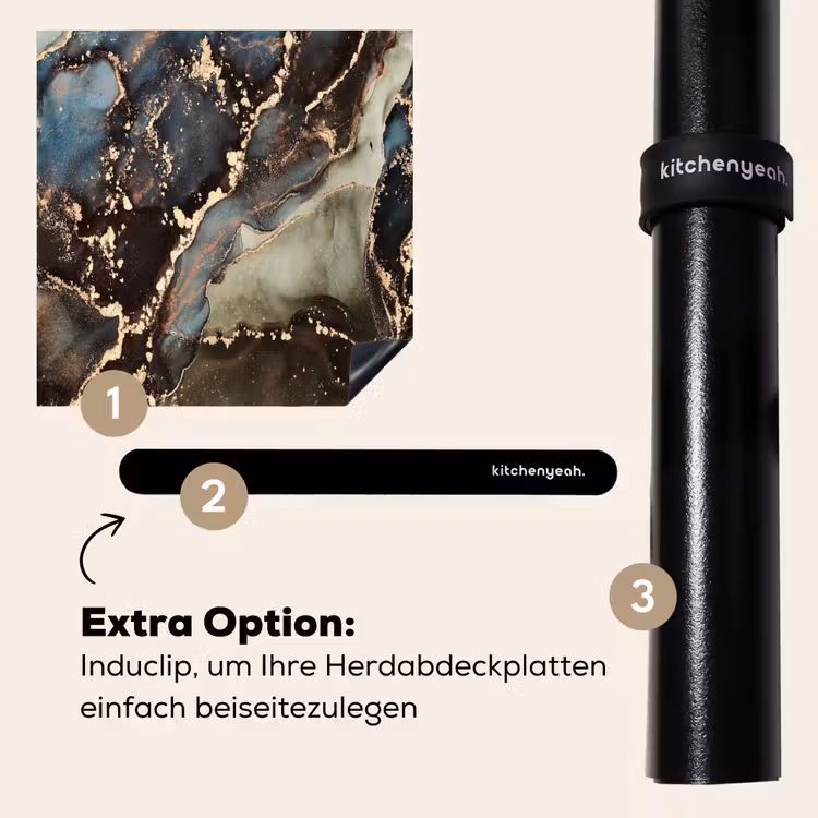 Herdabdeckplatte - Geologisches Marmorwunder — 8