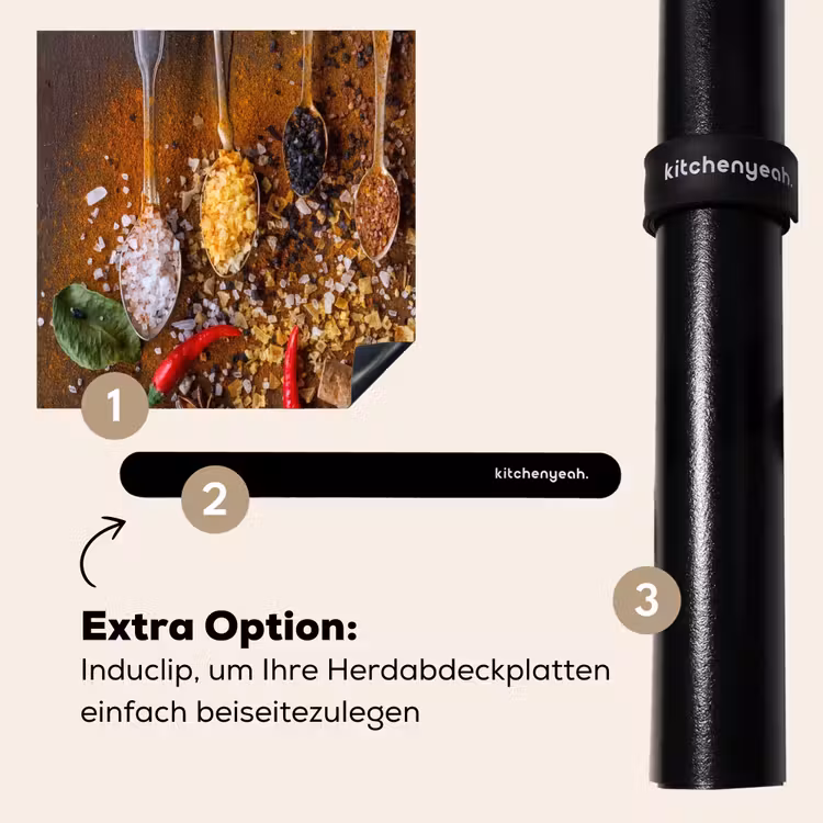 Herdabdeckplatte - Geschmacksexplosion in Löffeln — 8