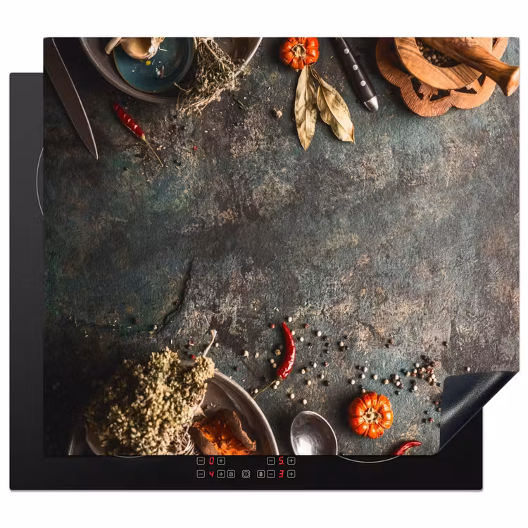 Herdabdeckplatte - Kulinarische Künstlerpalette — 1
