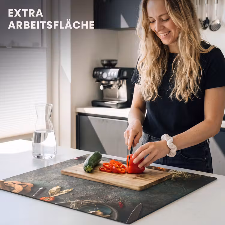 Herdabdeckplatte - Kulinarische Künstlerpalette — 5