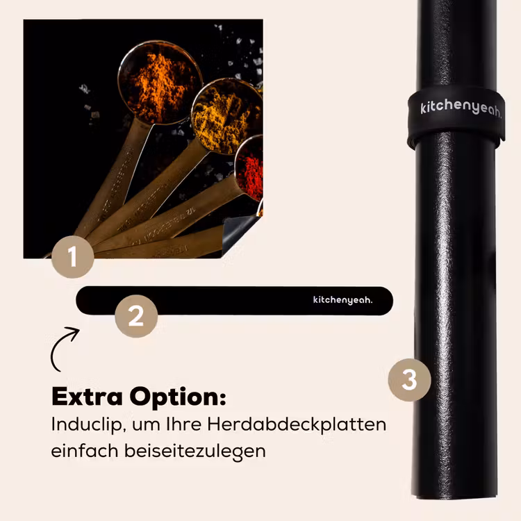 Herdabdeckplatte - Messlöffel Melange — 8
