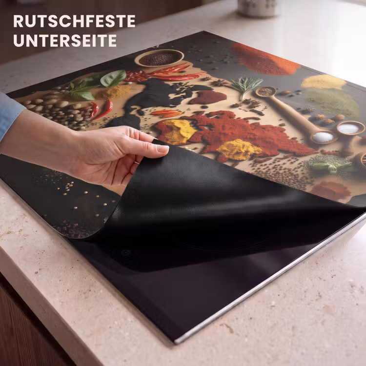 Herdabdeckplatte - Weltkarte der Kräuter — 6
