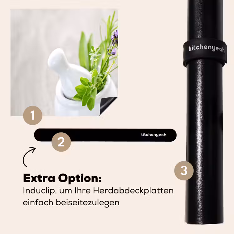 Herdabdeckplatte - Kräuter in Frieden — 8