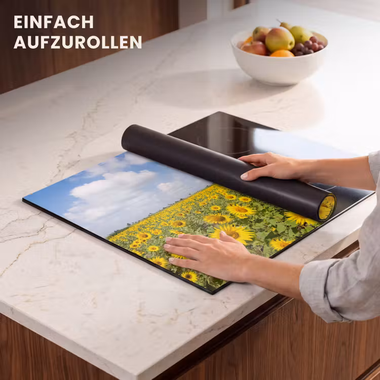 Herdabdeckplatte - Sonnenblumen-Horizont — 7