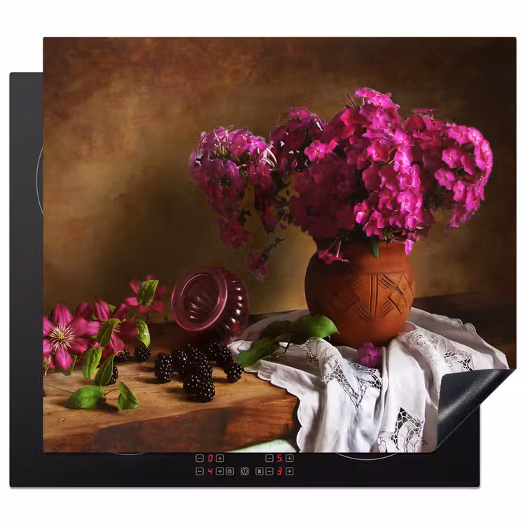 Herdabdeckplatte - Blumenstrauß des Überflusses — 1