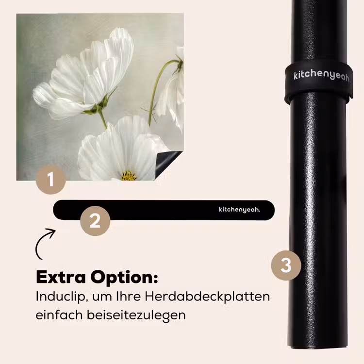 Herdabdeckplatte - Reinheit in voller Blüte — 8