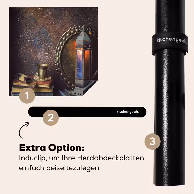Herdabdeckplatte - Stilleben mit antikem Aussehen — 8
