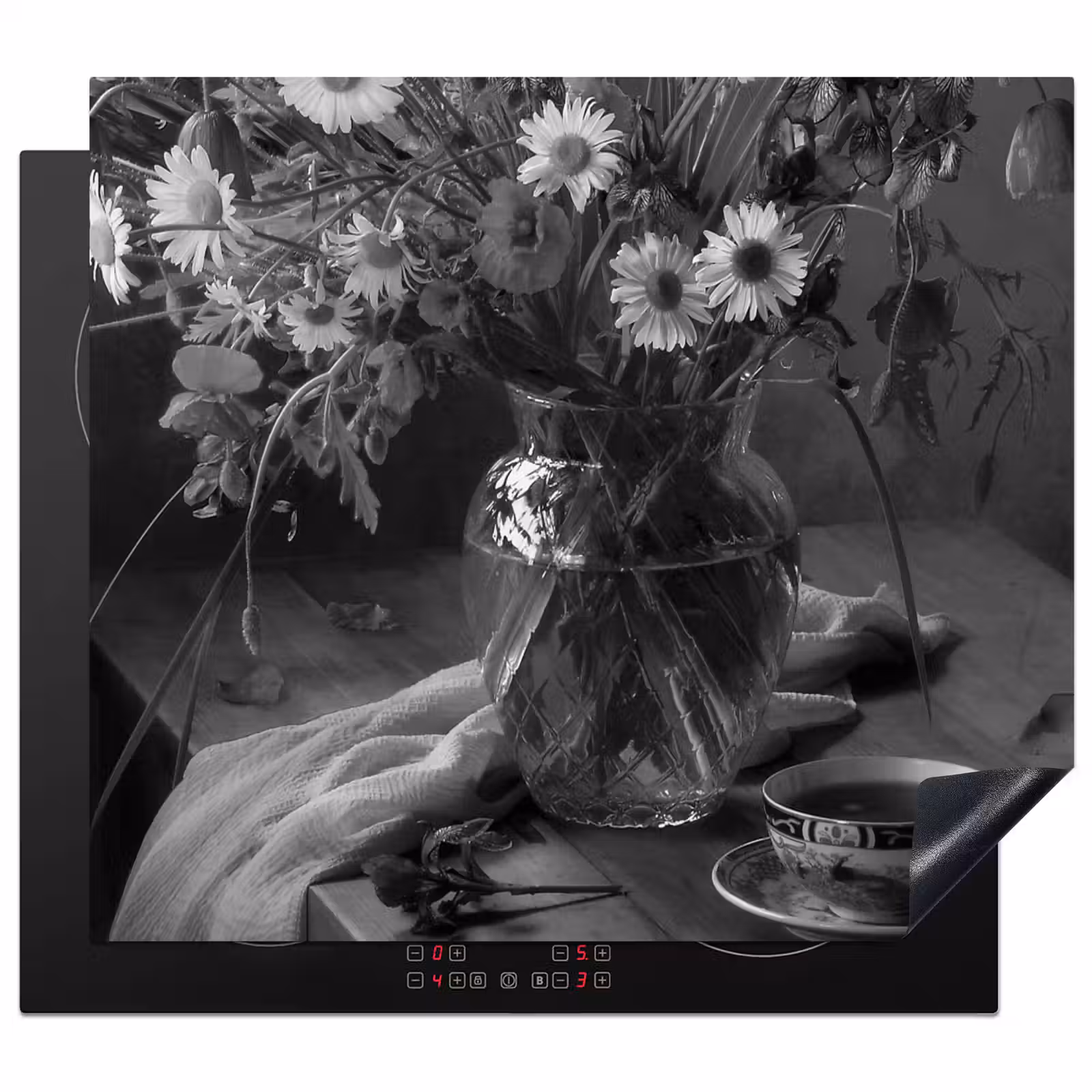 Herdabdeckplatte - Monochromer Moment — 1