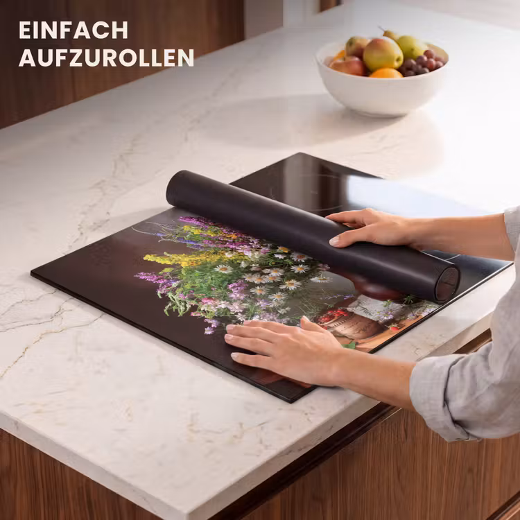 Herdabdeckplatte - Blühende Pracht — 7