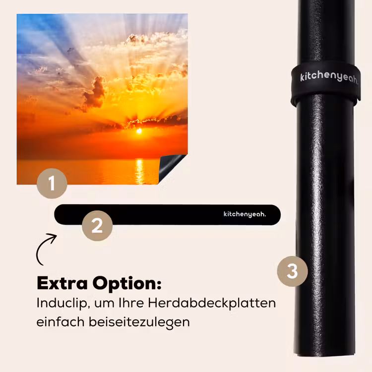 Herdabdeckplatte - Strahlen des Lichts — 8